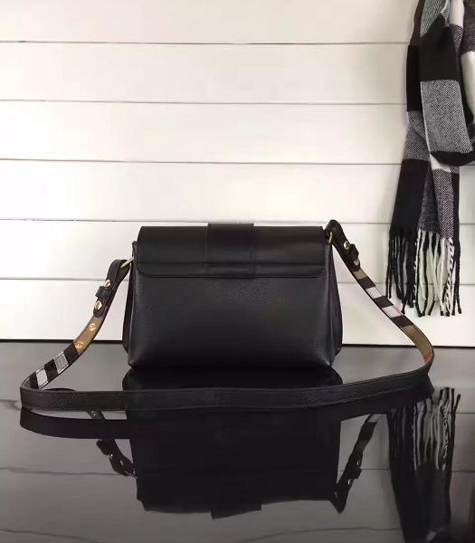 Burberry Black Grainy Leather Small Shoulder Bag-2