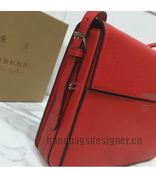 Burberry Original Leather Horseferry Grace Bag Red-5
