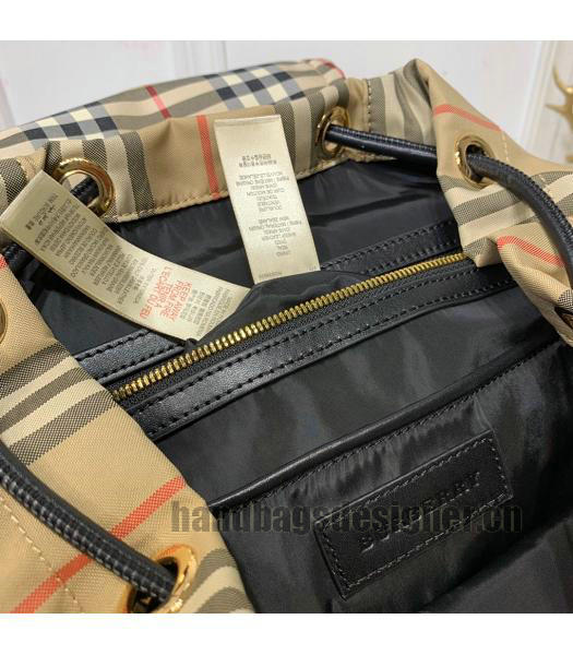 Burberry Original Vintage Backpack Black-4