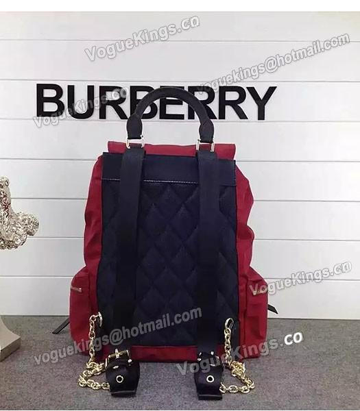 Burberry Trench Calfskin Leather The Rucksack Backpack Red-1