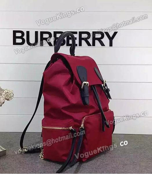 Burberry Trench Calfskin Leather The Rucksack Backpack Red-2