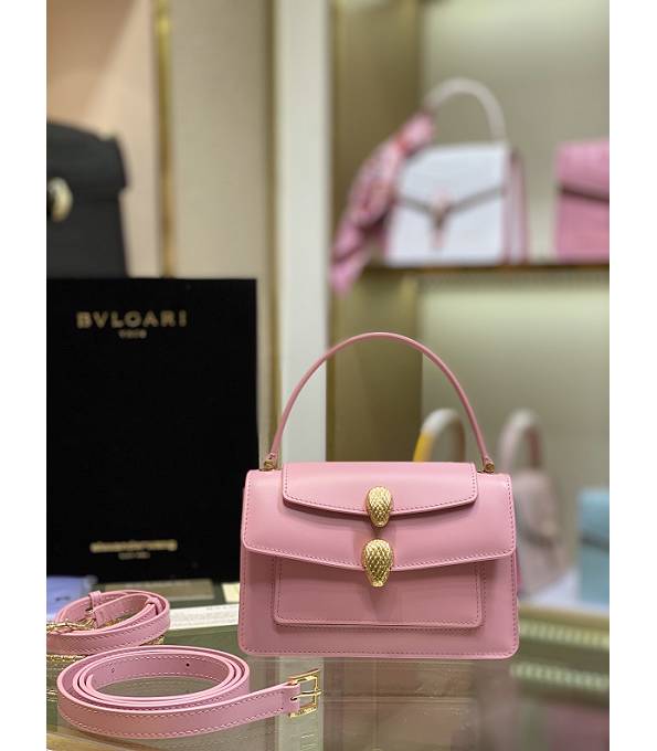 Bvlgari X Alexander Wang Cherry Pink Original Smooth Calfskin Leather Belt Bag-7