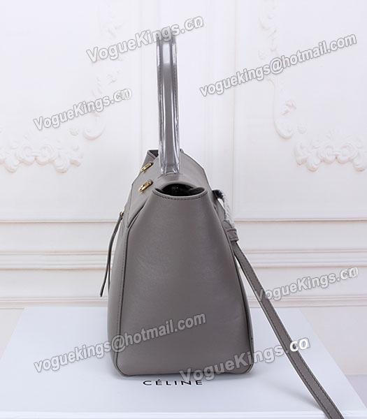 Celine Belt Grey Leather High-quality Tote Bag-2