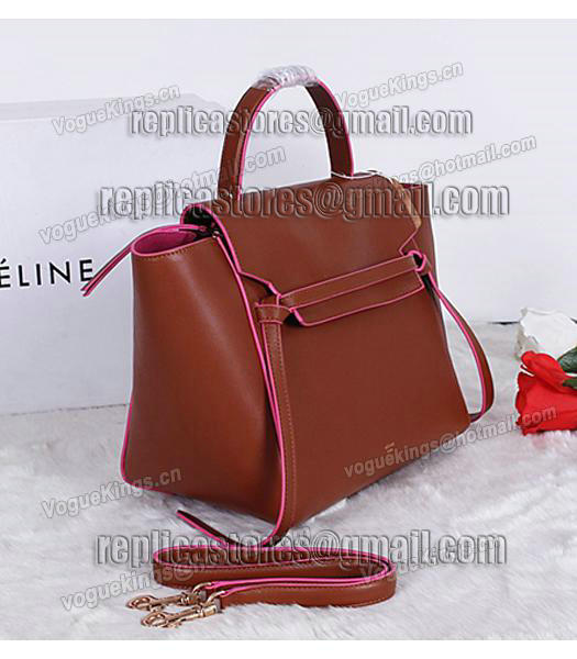 Celine Belt Original Leather Tote Bag 3346 In Yellow-1