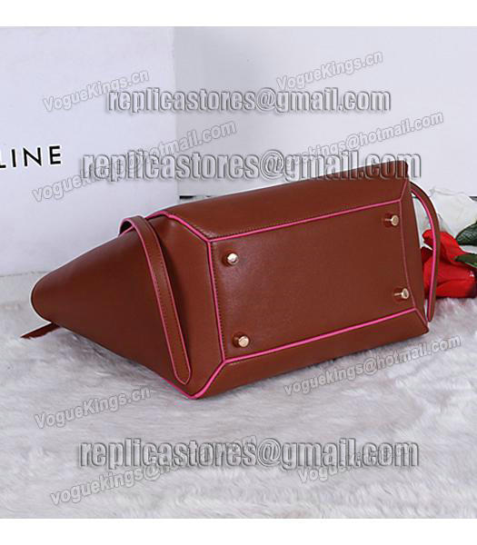 Celine Belt Original Leather Tote Bag 3346 In Yellow-4