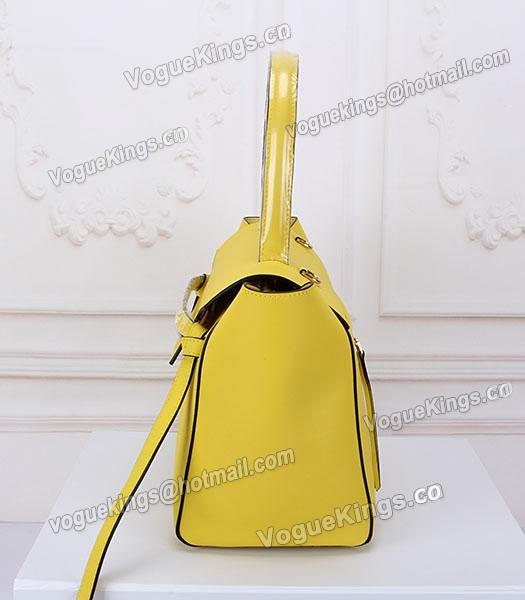 Celine Belt Yellow Leather High-quality Tote Bag-2