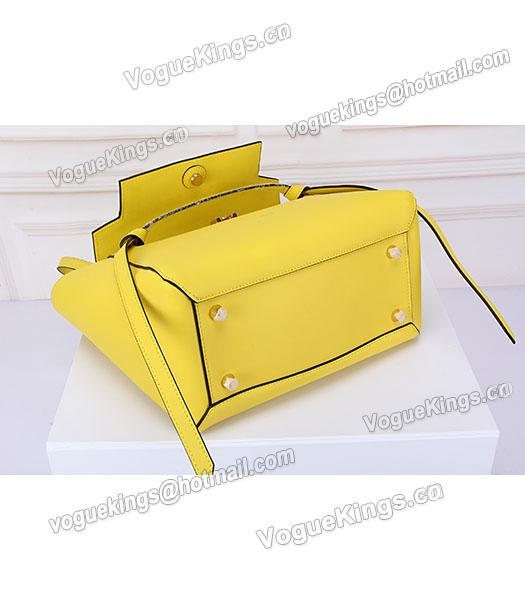 Celine Belt Yellow Leather High-quality Tote Bag-4