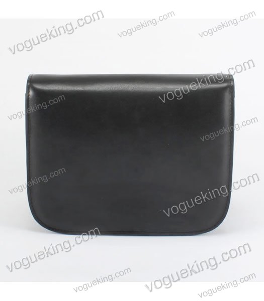Celine Classic Box Small Flap Bag Black Calfskin Leather-2