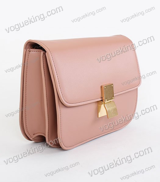 Celine Classic Box Small Flap Bag Coffee Calfskin Leather-1