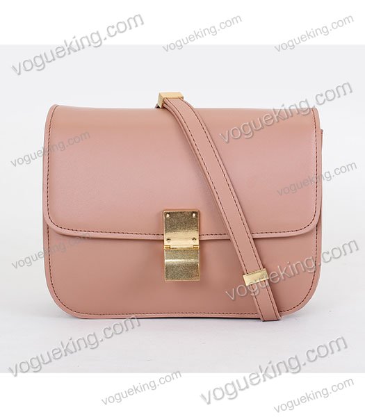 Celine Classic Box Small Flap Bag Coffee Calfskin Leather-6