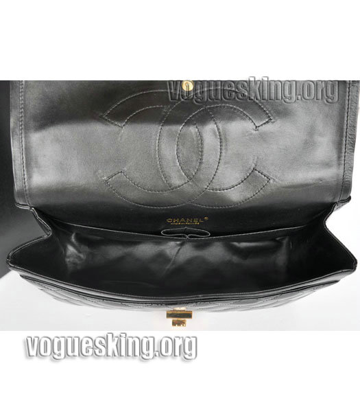 Celine Dark CoffeeGrey Imported Leather With Dark Green Suede Stamped Trapeze Bag-5