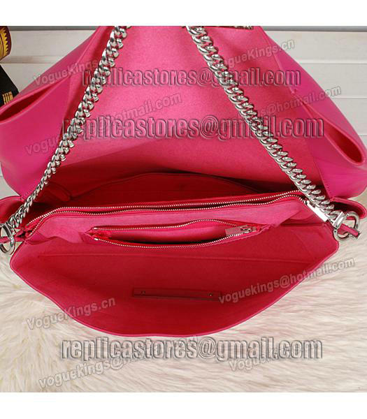 Celine Fashion Plum Red Leather Flap Shoulder Bag 5367-4