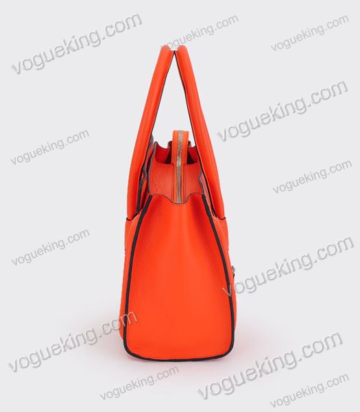 Celine Mini 26cm Small Tote Bag Light Orange Calfskin-2