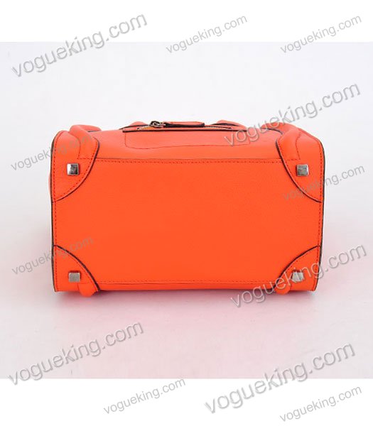 Celine Mini 26cm Small Tote Bag Light Orange Calfskin-5