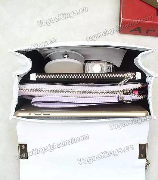 Celine Mini 26cm Small Tote Bag White Leather-5