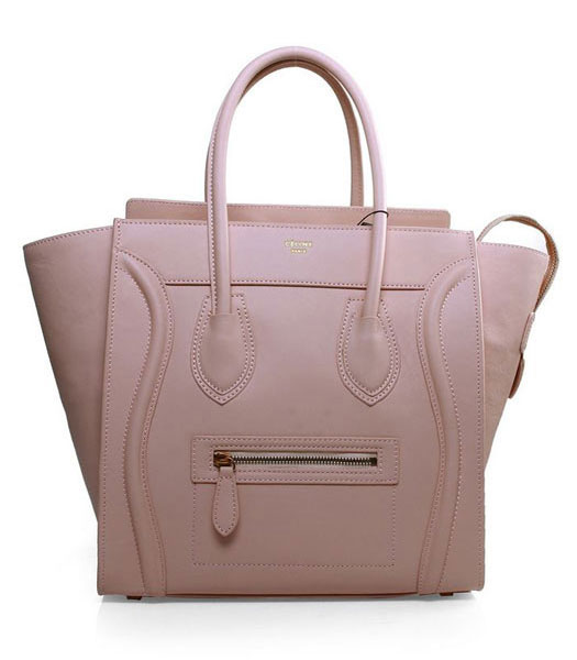 Celine Mini 30cm Light Pink Imported Leather Medium Tote Bag