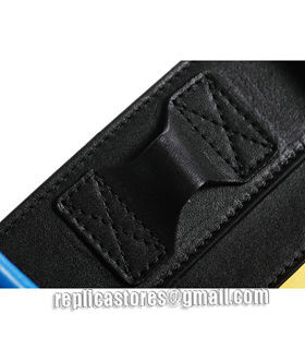 Celine Mini 30cm Yellow/Black/Blue/Red Leather Tote Bag-8