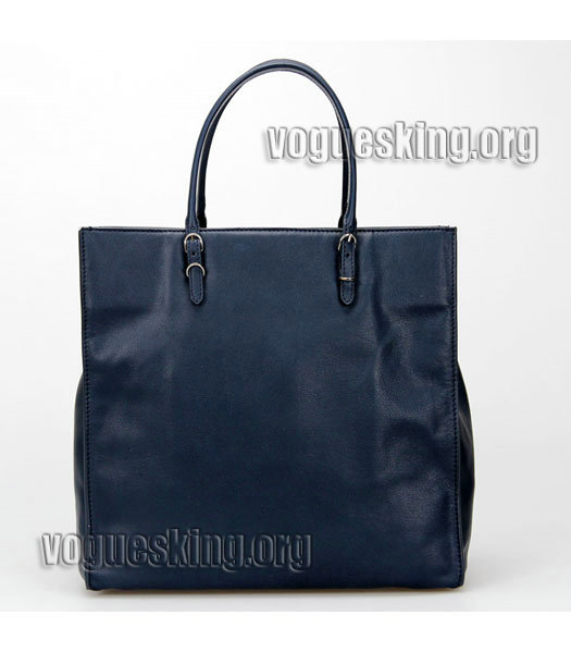 Celine Mini Smile Face White Bubble Leather With Black/Apricot Leather Tote Handbag-3