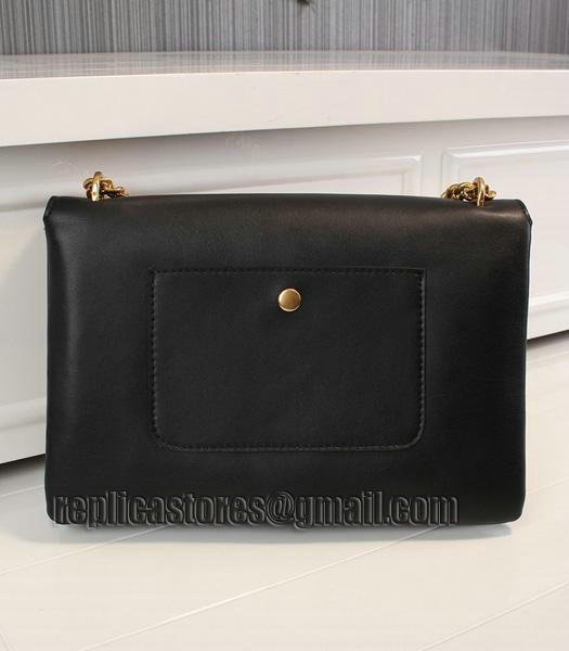 Celine Mini Trio Shoulder Bag Black Original Cow Leather-4