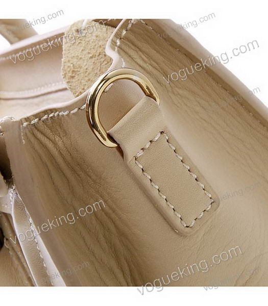 Celine Nano 20cm Small Tote Handbag Apricot Leather-5