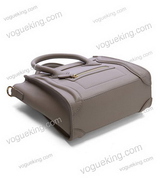 Celine Nano 20cm Small Tote Handbag Light Khaki Leather-3
