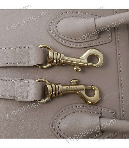 Celine Nano 20cm Small Tote Handbag Light Khaki Leather-6