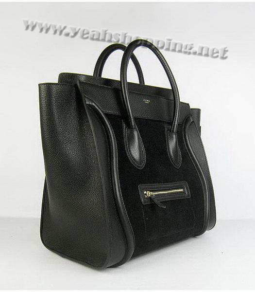 Celine New Fashion Tote Bag Black Calfsin-2