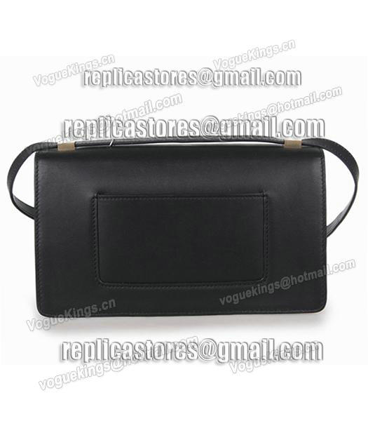 Celine Original Leather Shoulder Bag 26981 In Black/Wine Red-2