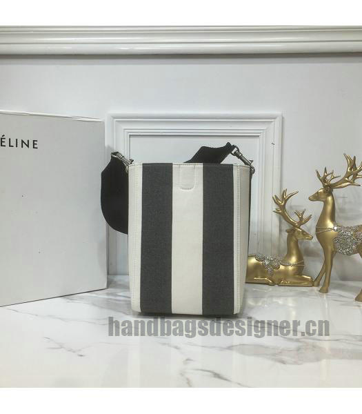Celine Original SEAU SANGLE Small Crossbody Bag Black-2