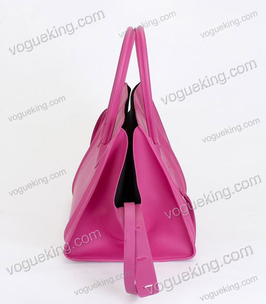 Celine Phantom Square Bag Fuchsia Imported Leather-3