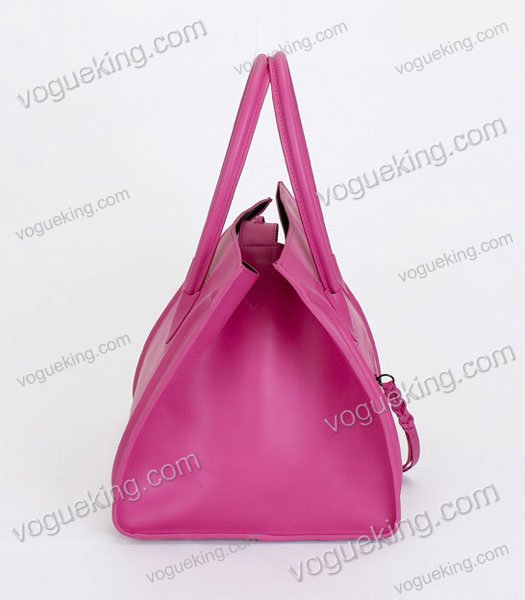 Celine Phantom Square Bag Fuchsia Imported Leather-5