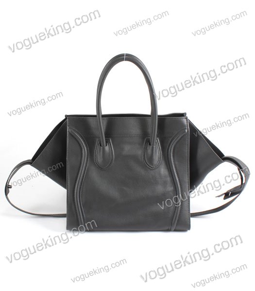 Celine Phantom Square Bag Light Grey Calfskin Leather-2
