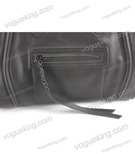 Celine Phantom Square Bag Light Grey Calfskin Leather-5