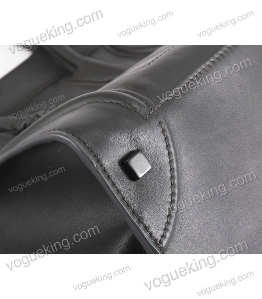 Celine Phantom Square Bag Light Grey Calfskin Leather-6