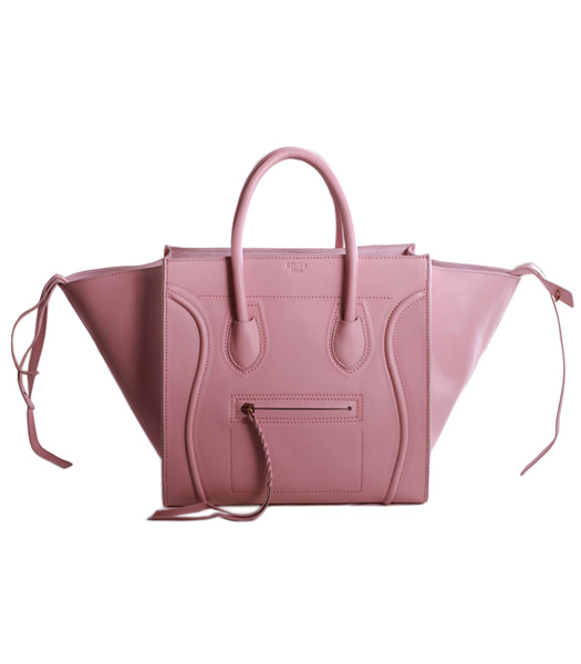 Celine Phantom Square Bag Sakura Pink Original Leather