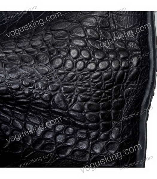 Celine Phantom Square Bags Black Croc Veins Imported Leather-5