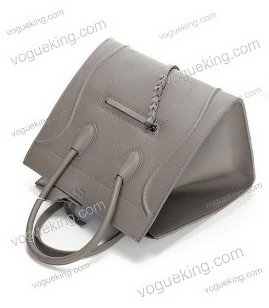 Celine Phantom Square Bags Khaki Imported Leather-3