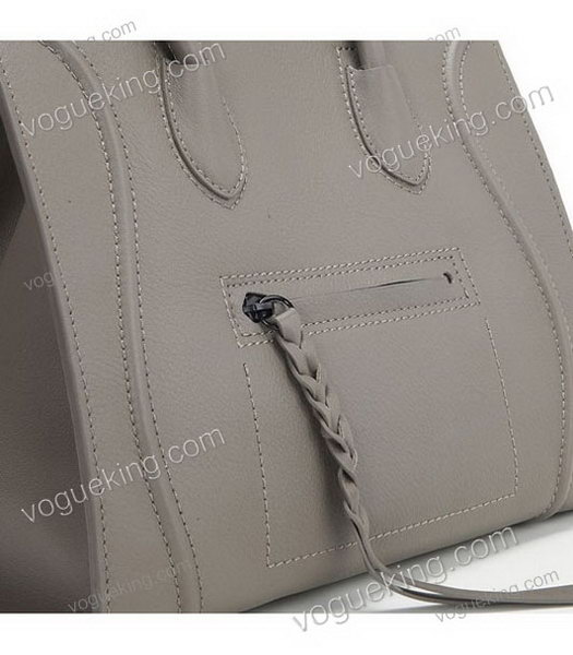 Celine Phantom Square Bags Khaki Imported Leather-5