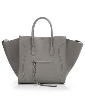 Celine Phantom Square Bags Khaki Imported Leather