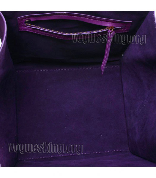 Celine Phantom Square Bags Purple Original Imported Leather-6