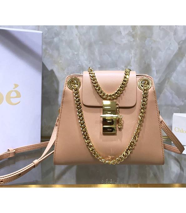 Chloe Annie Nude Pink Original Calfskin Leather Mini Shoulder Bag