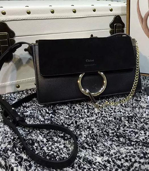 Chloe Hot-sale Black Leather Shoulder Bag