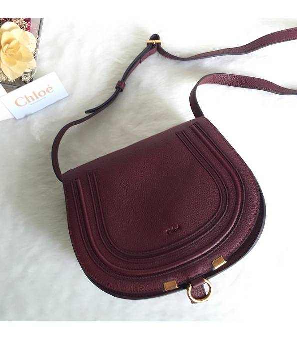 Chloe Marcie Jujube Original Calfskin Leather Mini Shoulder Bag