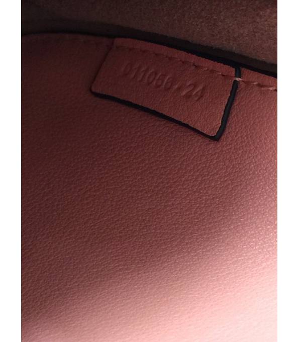 Chloe Marcie Pink Original Calfskin Leather Tassel 19cm Saddle Shoulder Bag-7