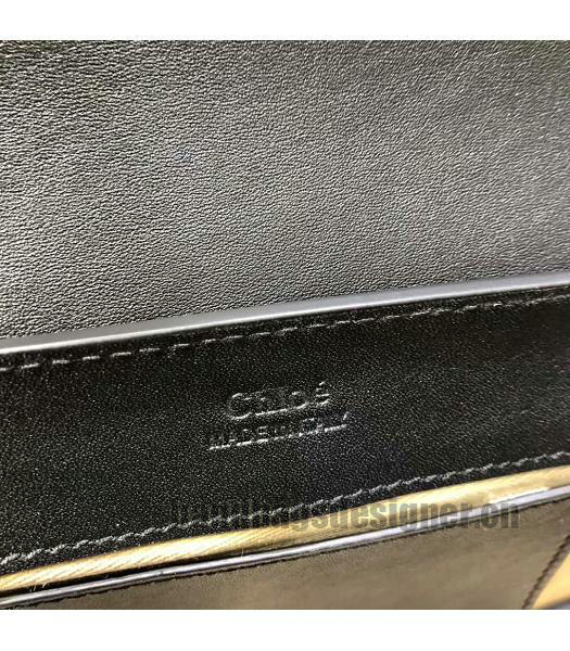 Chloe Original Calfskin Leather Belt Bag Black-7