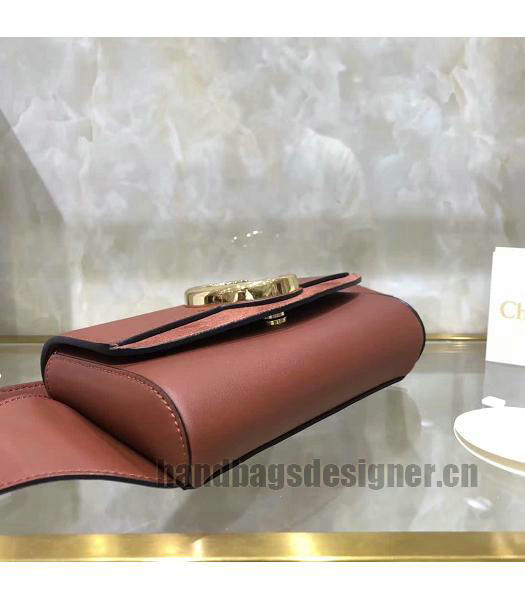 Chloe Original Calfskin Leather Belt Bag Brown-4