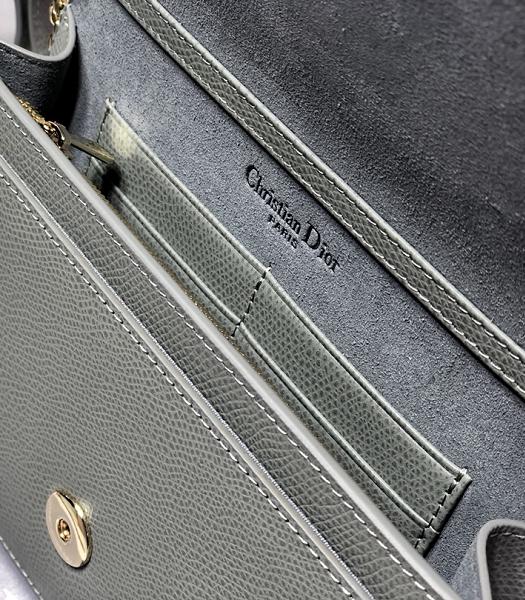 Christian Dior 30 Montaigne Khaki Original Calfskin Leather 2 In 1 Pouch Shoulder Belt Bag-1