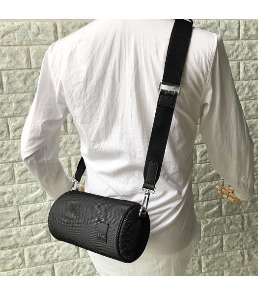 Christian Dior Black Original Canvas Roller Shoulder Bag