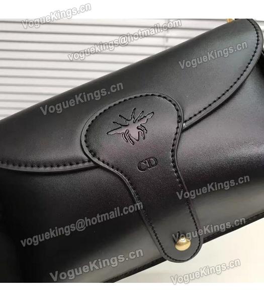 Christian Dior Black Original Leather Small Saddle Bag-1