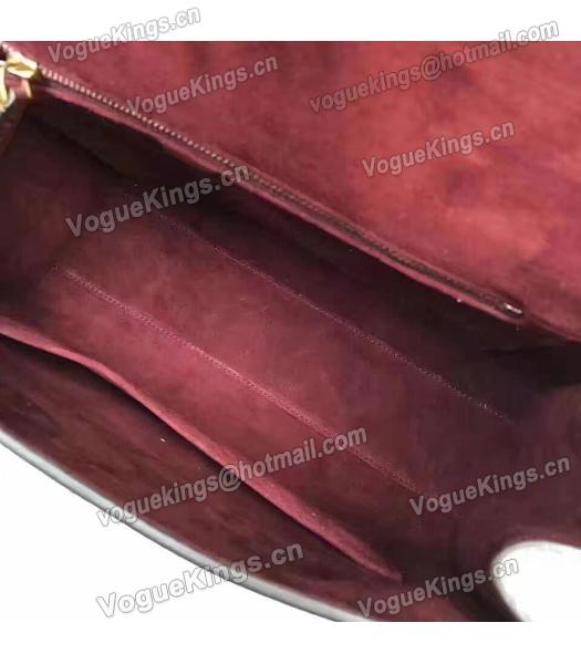 Christian Dior Jujube Red Original Leather Top Handal Bag-6